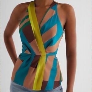 Express Satin Top Medium